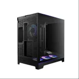 Case GAMDIAS ATLAS P6 CG – ATX | Black | 4 Fan ARGB